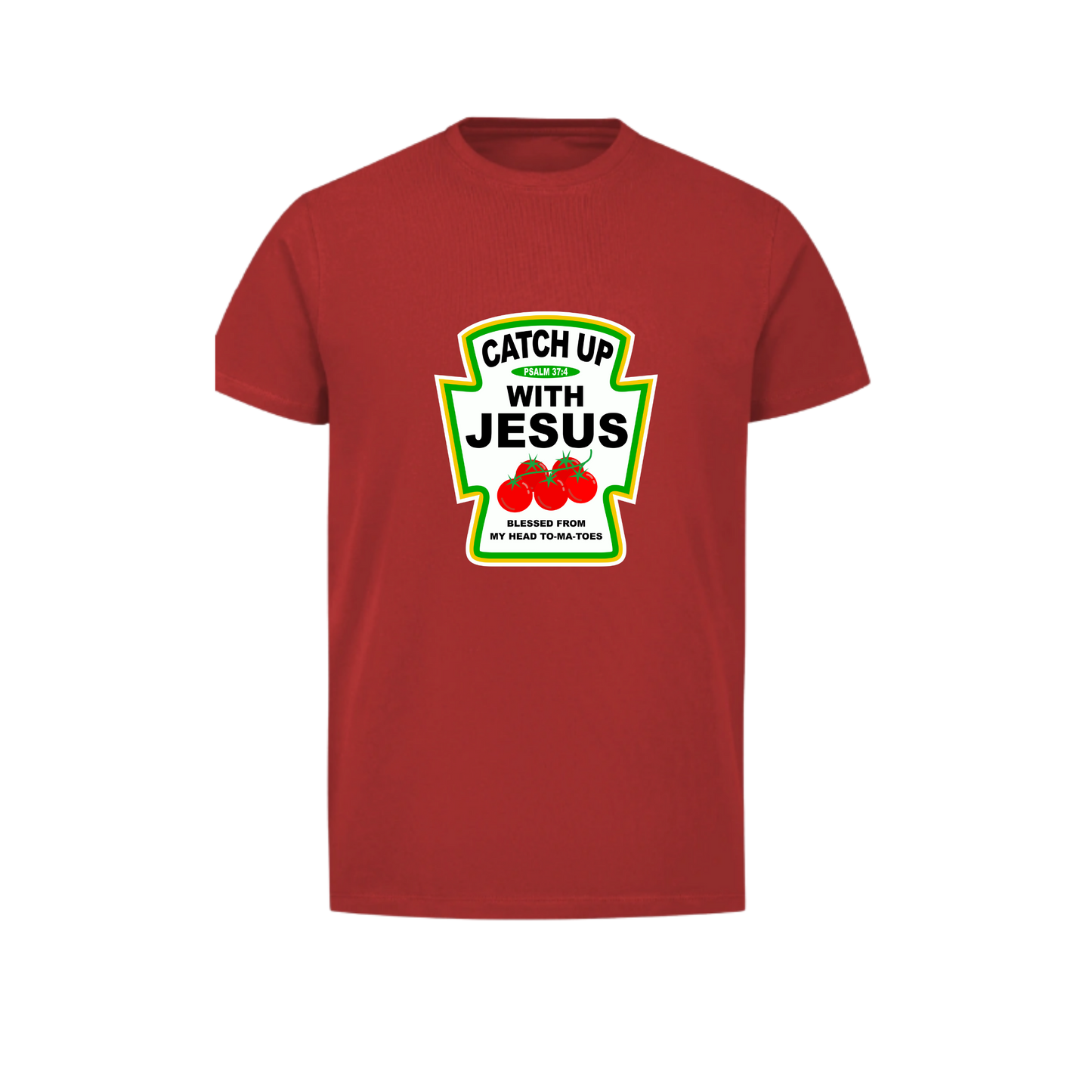 Christian Condiments Catch up with Jesus Shirt