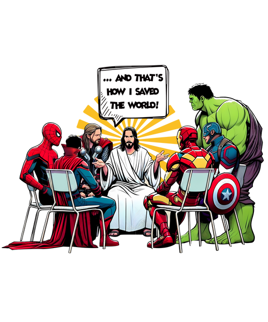 Jesus Super Hero Tee